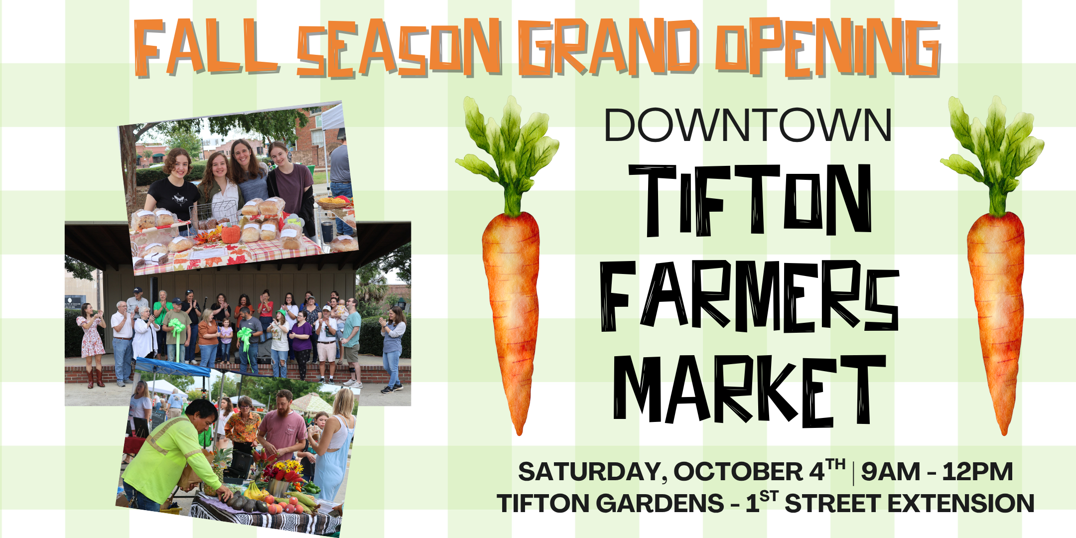 Fall Market 2025 Opening Graphic