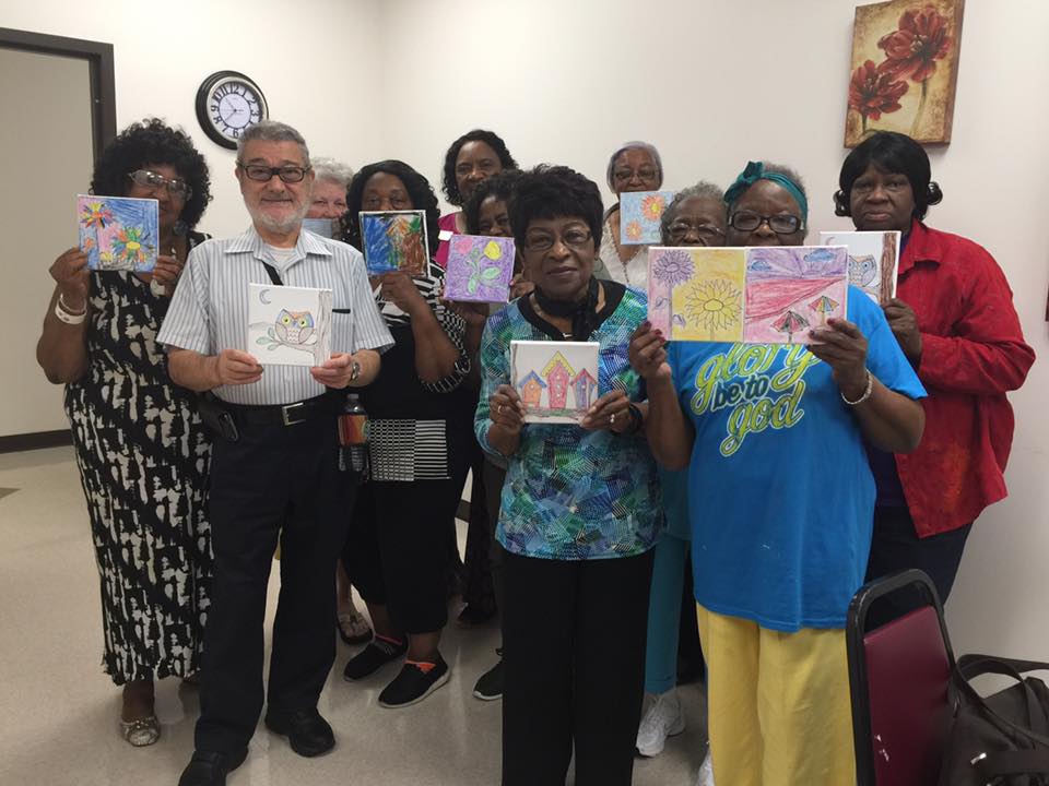 crafts at the Senior Center